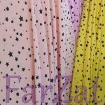 Jerse bumbac cu stelute - la metru - imagine 4