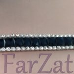 Banda hotfix  cu strasuri si pietre acrilice cod 187-15-cm - imagine 4