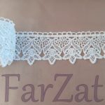 Aplicatie dantela brodata 4,5 cm - Cod 194 - imagine 3