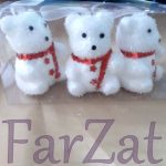 Ornament Brad Craciun - Model urs, ren - imagine 2