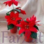 Ghiveci craciunite artificiale - Model 1 - 2 - imagine 2