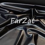 Latex elastic lucios negru