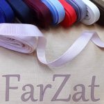 Banda ripsata colorata 1 cm - 10 m