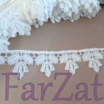 Dantela aplicatie 3  cm - Cod 118 - imagine 3