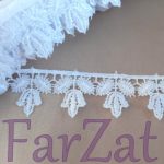 Dantela aplicatie 3  cm - Cod 118 - imagine 2