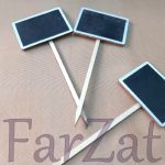 Mini placute lemn pentru mesaje