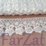 Aplicatie din dantela cod  196 - 6 cm