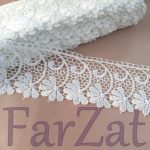 Pasmanterie ivoire cod 168 - 7 cm - imagine 2