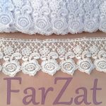 Aplicatie din dantela cod  196 - 6 cm - imagine 4