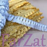 Aplicatie textila cu franjuri 2,5 cm - Cod 260