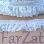 Pasmanterie alba 5 cm - Cod 229