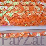 Aplicatie textila cu paiete 1,5 cm - Cod 292 - imagine 2