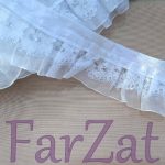 Pasmanterie alba 5 cm - Cod 229 - imagine 2