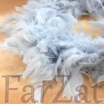 Sal din pene cocos - Gri deschis