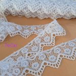 Aplicatie dantela 3 cm - Cod 128 - imagine 3