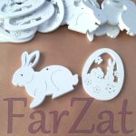 Figurine lemn decorative - Model iepuras, ou