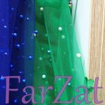 Tiul cu flori 3D material textil - imagine 4