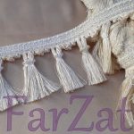 Banda cu ciucuri - 8 cm - imagine 3