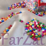 Margele lemn 4 mm - Cutie 50 gr