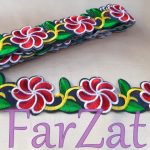 Aplicatie termoadeziva cu flori - Cod 312 - imagine 4