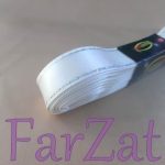 Panglica dublu saten brodata 2 cm - imagine 3