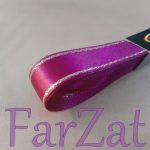 Panglica dublu saten brodata 2 cm - imagine 6