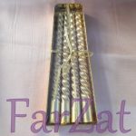 Lumanari rasucite sidefate - 20 cm - imagine 5