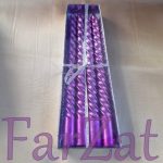 Lumanari rasucite sidefate - 20 cm - imagine 4