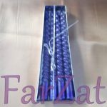 Lumanari rasucite sidefate - 20 cm - imagine 2