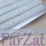 Aplicatie hotfix cu strasuri si margele 2 cm - Cod 135