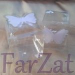 Cutiuta plastic pentru cadouri - 5 x 5 cm