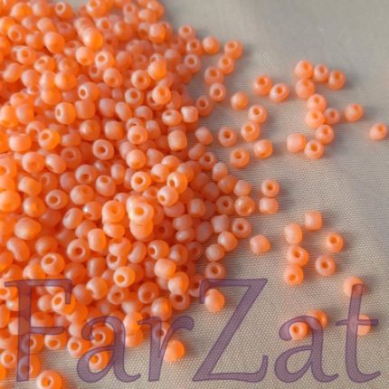 Margele nisip portocaliu mat 3 mm - Cod 400