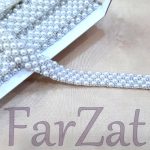 Aplicatie termoadeziva cu margele 2 cm - Cod 137