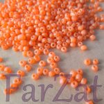 Margele nisip portocaliu mat 3 mm - Cod 400 - imagine 3