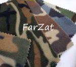 Material textil polar fleece camuflaj
