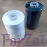 Ata pentru cusut  - Alb, negru