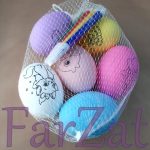 Saculet oua colorate - imagine 3