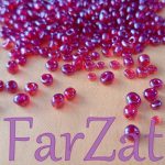 Margele sferice rosii 4 mm - Cod 747 - imagine 2