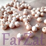 Margele din lemn 8 mm -Nature - imagine 3