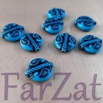 Set margele turcoaz - Model 1 - 6 - imagine 3