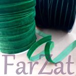 Panglica catifea 1 cm - 45 m - imagine 3