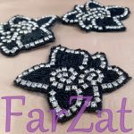 Aplicatie hotfix cu strasuri si margele - Cod 76