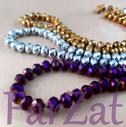 Margele cristal fatetate 8 x 6 mm - Cod 20