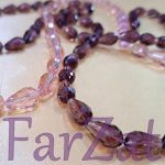 Margele cristal colorate forma lacrima cod 8