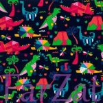 Tercot imprimat pentru uniforme medicale - 165 gsm - imagine 2