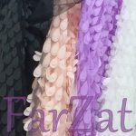 Tesatura tiul - lacrima 3D