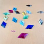 Pietre de cusut romb de 11 x 18 mm cod 31 - imagine 2