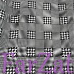 Barbie material textil in carouri - imagine 4