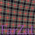 Barbie material textil in carouri - imagine 3