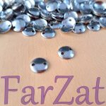 Paiete metalice rotunde de 9 mm cod 30 - Argintiu